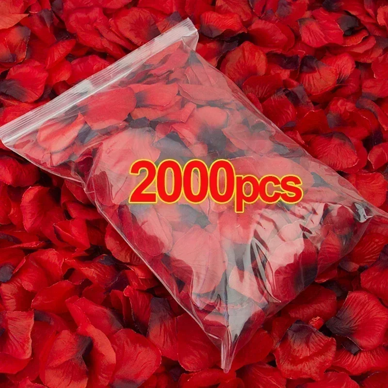 Artificial Rose Petals in multi Colors and Qty 1