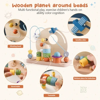 Montessori Sensory Educational Toys - Wooden Toys 5