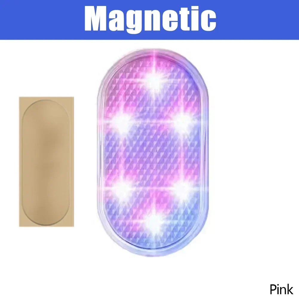 Magnetic USB-Rechargeable Wireless LED Interior Car Lights