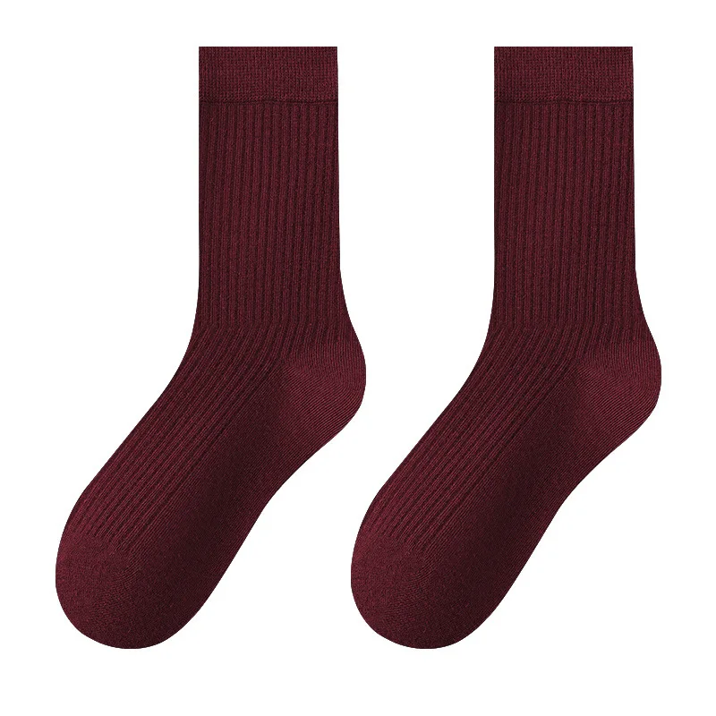 Women's Ankola Socks Autumn and Spring Cotton Japanese Style Middle Tube Socks