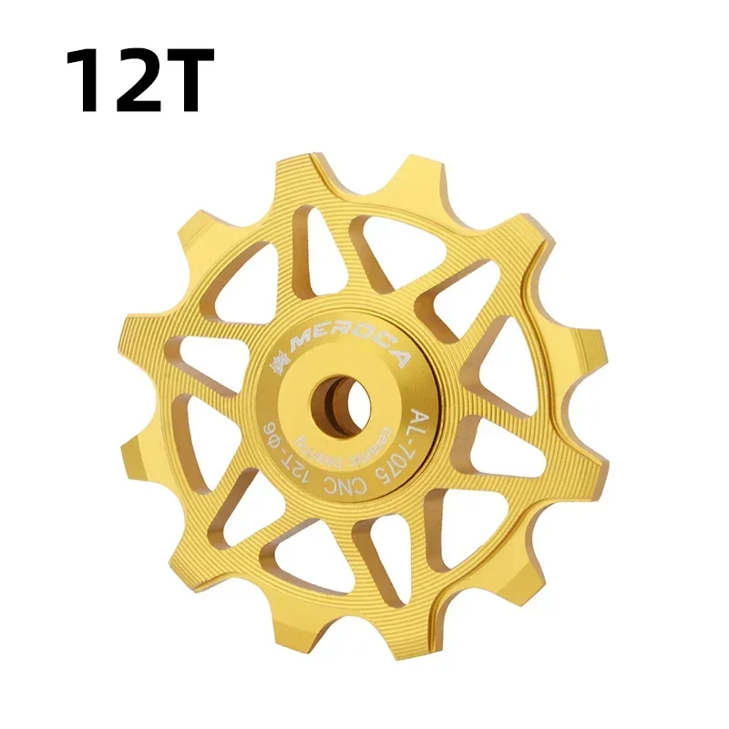 MEROCA Aluminum Alloy Pulley with Sealed Ceramic Bearing