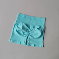 Peach Buttock Lifting Three-point Shorts Summer High Waisted Yoga Shorts Fashionable and Sexy Running Fitness Pants Solid Color - Image 5