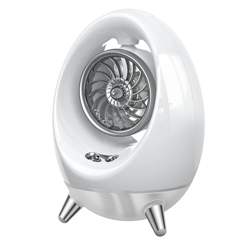 

Humidifier Spray Desktop Fan Air Conditioner Fan 2000Mah USB Fan For Office Home Camping Travel