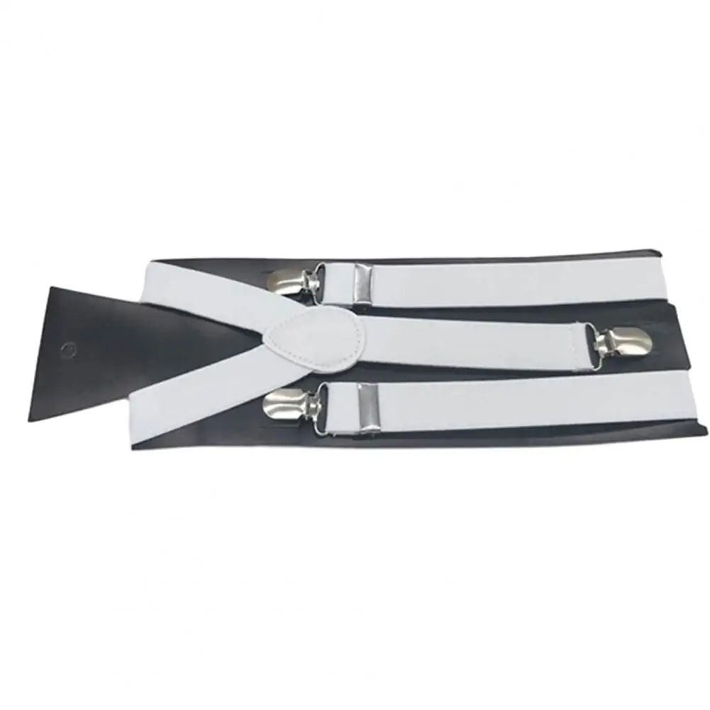 

Unisex Suspenders Stylish Unisex Y-back Suspenders Durable Adjustable Accessories for Weddings Parties Wear Elastic Strap