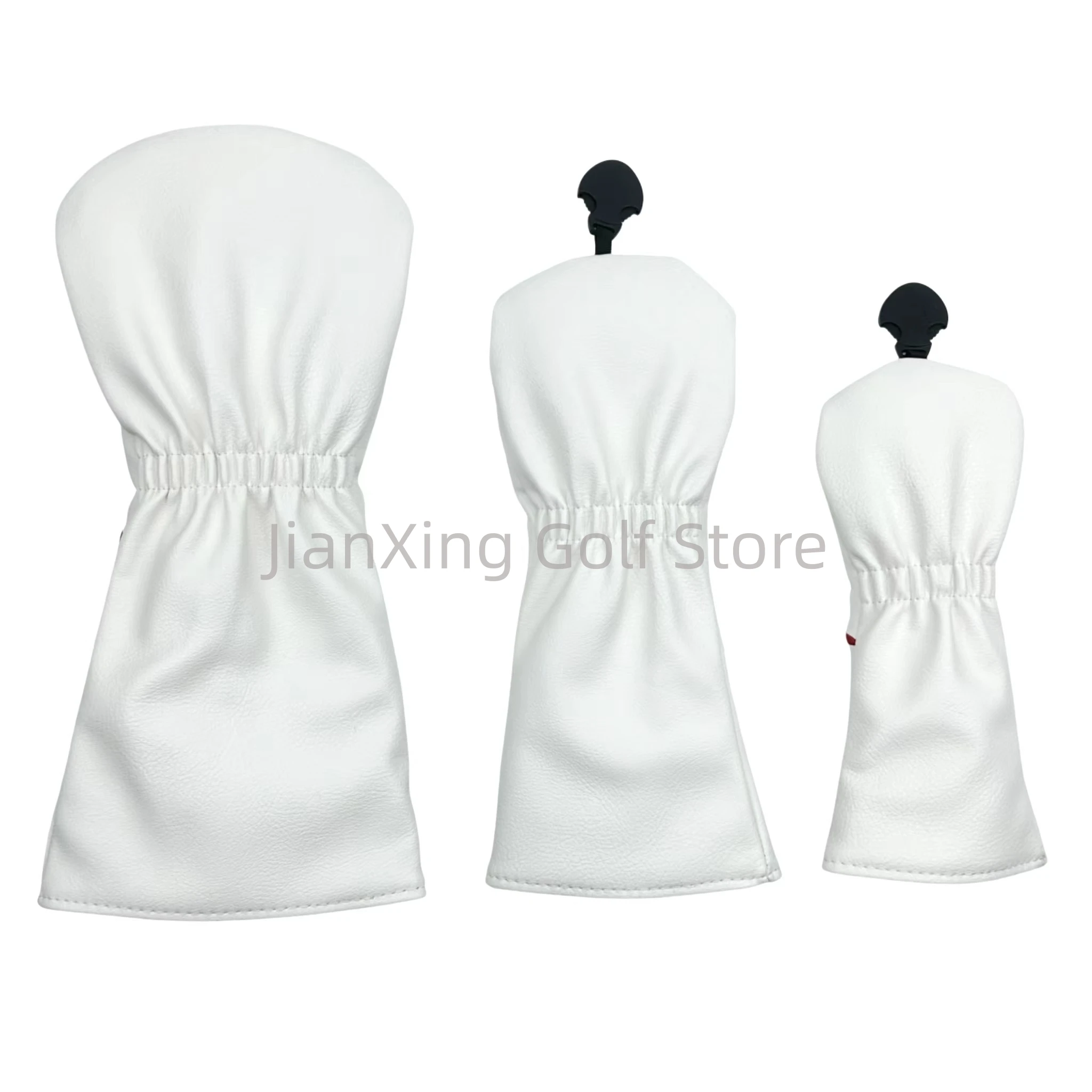 1pc Golf Rocket pattern Head cover Driver Head Covers Fairway Wood Head Covers Hybrid Head Covers Putter Cover Pu Leather 4