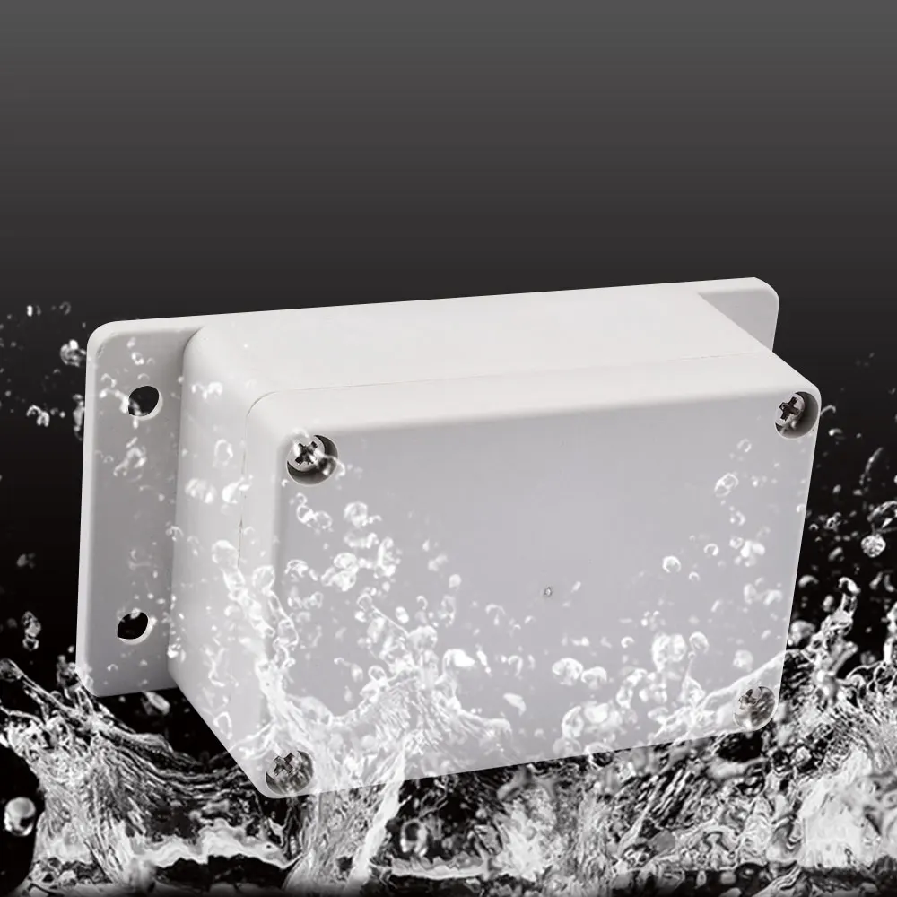 1/3PCS ABS Plastic Shell 100x68x50mm Waterproof Electronic Project Box Grey DIY Enclosure Instrument Case Electrical Supplies