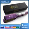 KIPOZI Professional Titanium Hair Straightener Iron Fast Heating 1.75 Inch Wide Plates LCD Flat Iron Curling Iron Styling Tool 1