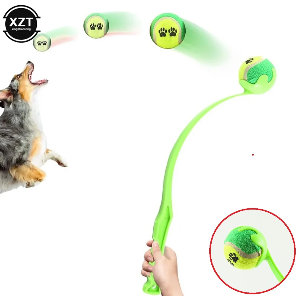 Toy Ball Thrower Dog Pet Interactive Toy Throwing Balls Dog Pet