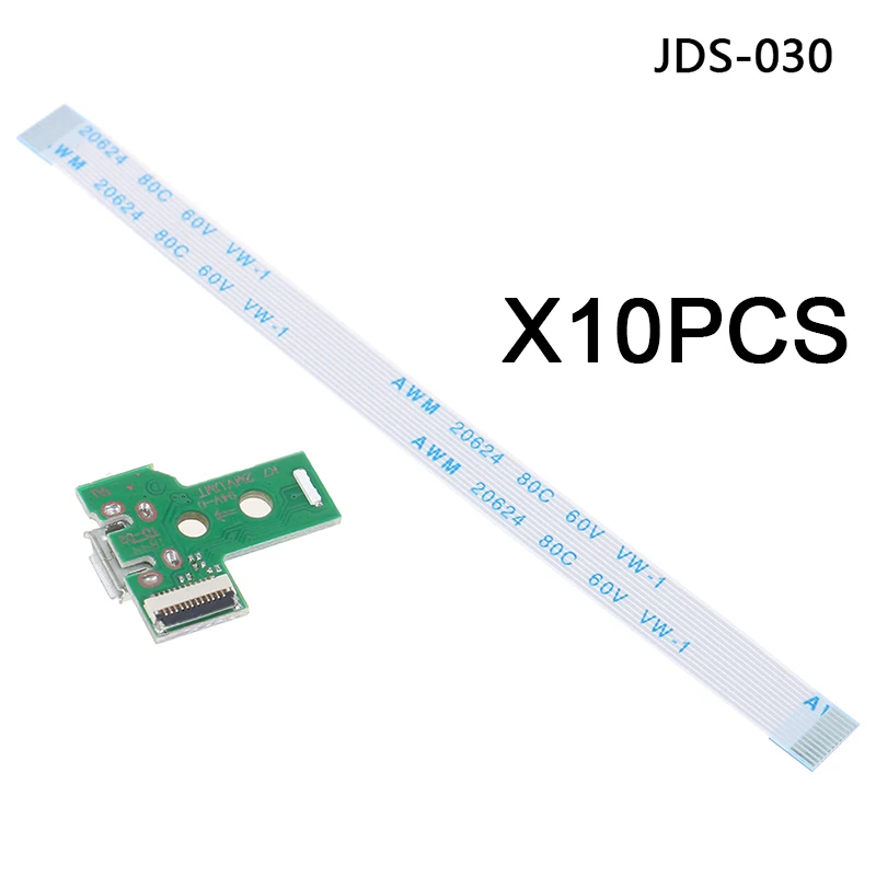 10-Pack USB Charging Port Socket Circuit Board