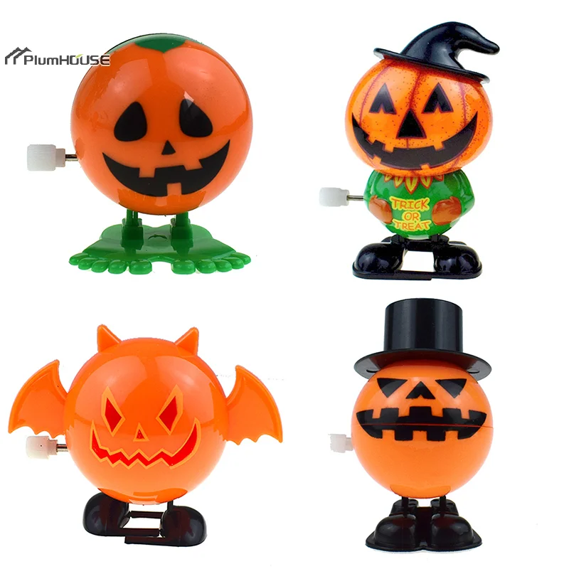 Jouets à Remontoir Halloween - 9 Pièces Sorcière, Crâne, Citrouille, Mécanique, Pour Enfants, Fête, Cadeaux