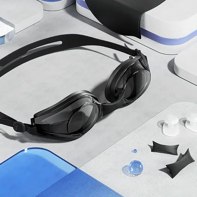 Swimming goggles high definition waterproof anti-fog eye protection adult adjustable swimming glasses goggles equipment