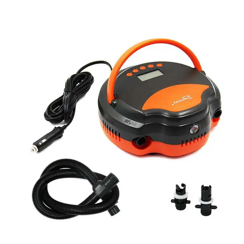 

Electric Paddleboard Pump Car Quick Air Inflator With LCD Screen Intelligent Electric Air Pump 12V DC Car Connector For