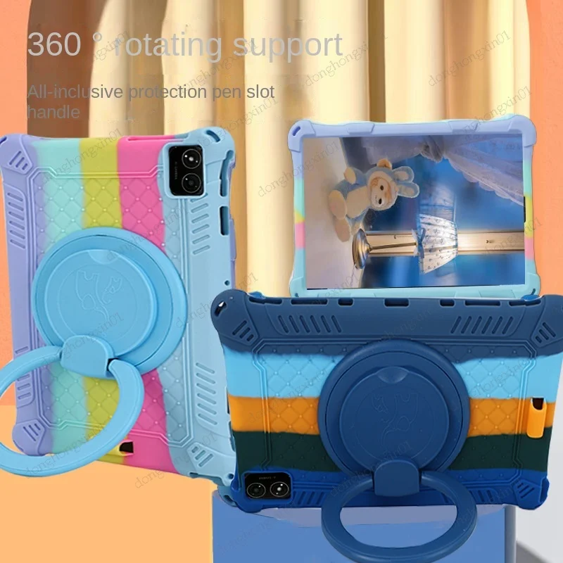 

For Teclast T40 T40S M40 Plus Pro 10.4 inch 2021 Case 360 Rotating Stand Kids Tablet Cover Teclast T40 5G P20 HD P20S Case