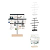 AFBC Simple Earring Storage Rack Earring Stand Jewelry Display Stand Earrings Necklaces Rings Jewelry Stand 1