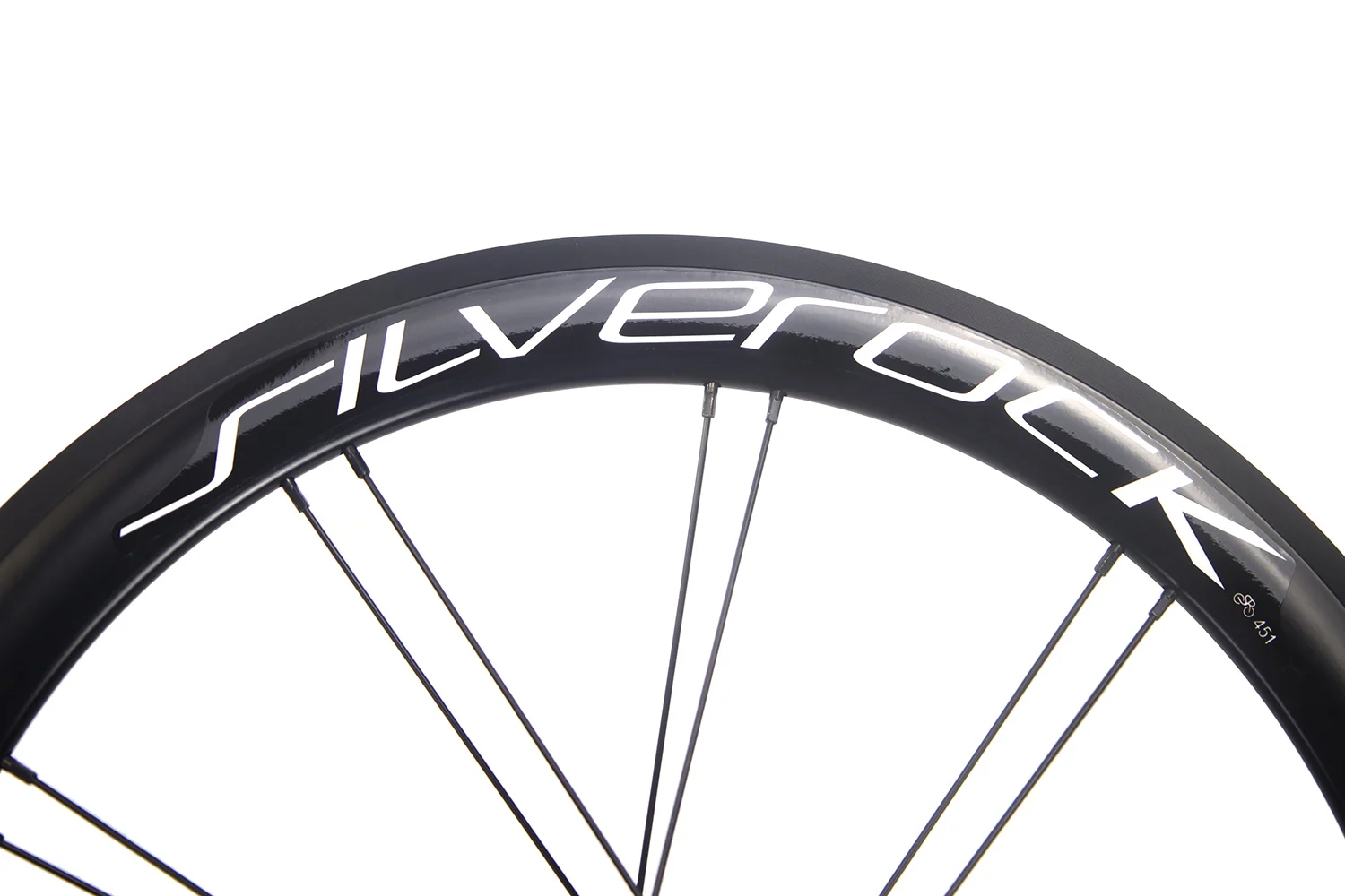 SR40-HUB006　合金ホイールセット　451 20インチ シルバーロック SR40 合金ホイールセット リムブレーキ 20インチ 406