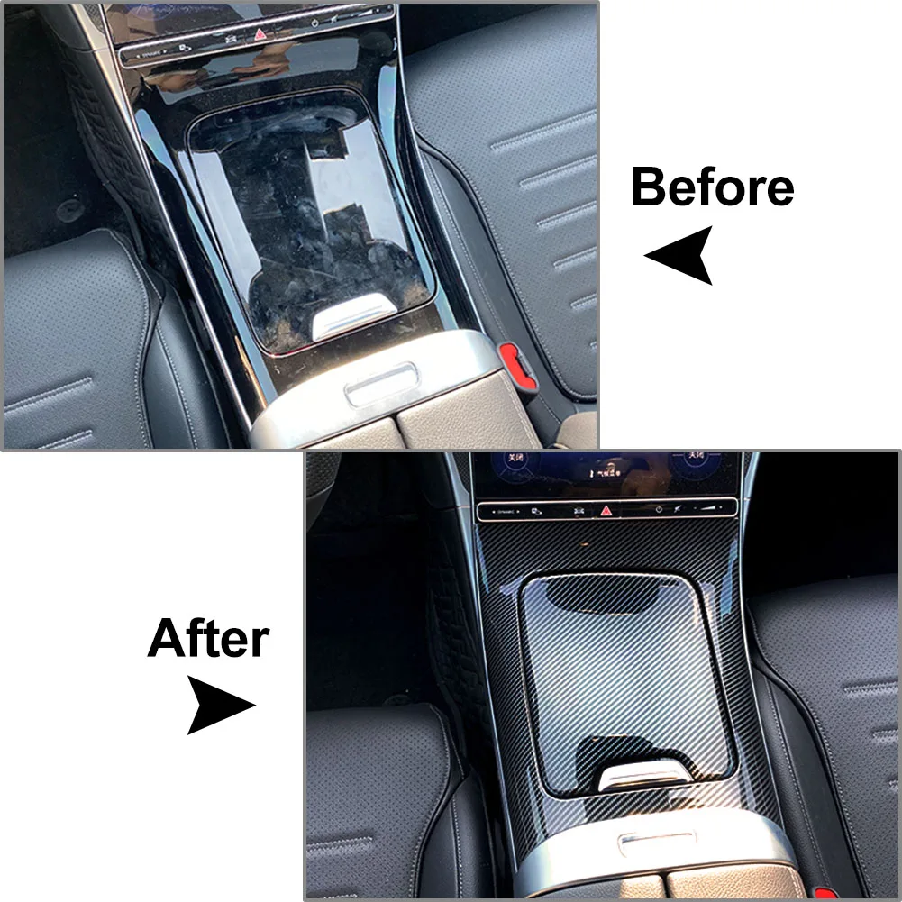 CDEFG Mercedes W206 C classe 2024 2023, Vano Portaoggetti da Bracciolo Scatola di Controllo Centrale Organizer per W206 Accessori (Bianco
