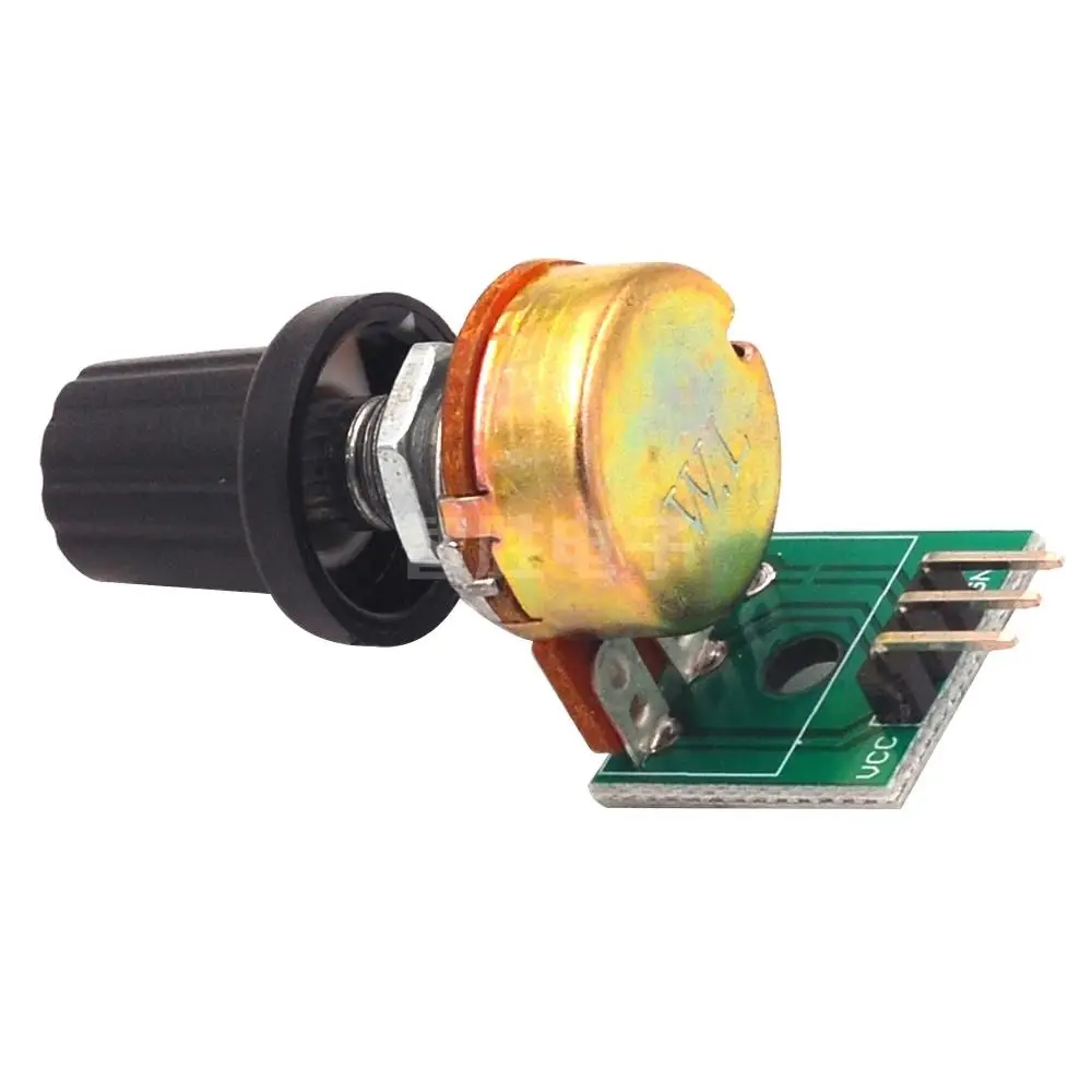 

10K resistance potentiometer module adjustable resistance module single-turn adjustable analog output 0-5V voltage