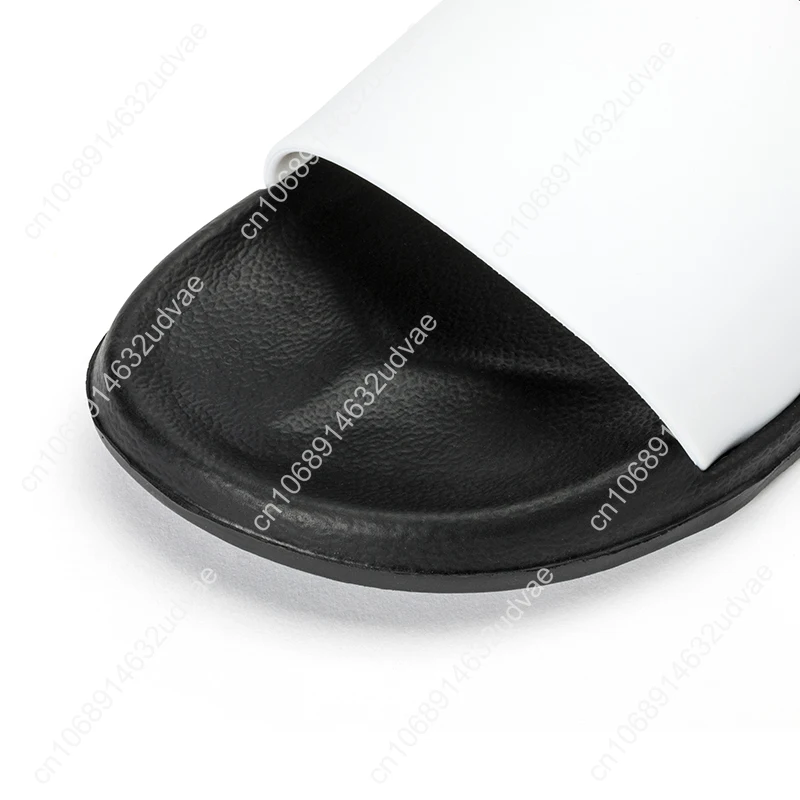Soft Summer Slippers Anti Slip Sandals Men Women Indoor Flip Flops DIY Photo Home Shoes