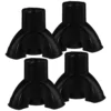 4 Pcs Crutch Accessories Protectors Walking Stick Shoe Shoes Poles Ends Tips for Sticks Trekking Foot Covers Cane Pad 4