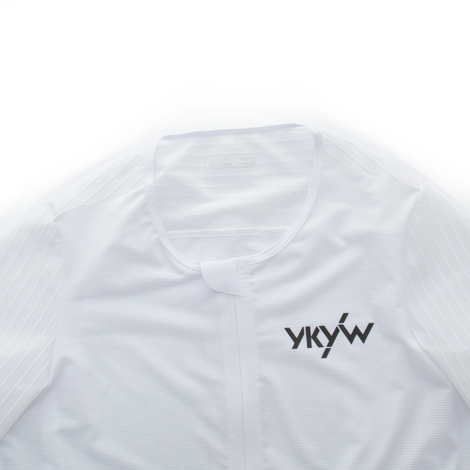 YKYWBIKE 2026 Herren-Radtrikot, leicht, Sommer, kurzärmelig, Fahrradshirt, Renniveau, Aerodynamik-Ärmel, YKK-Fahrradtrikot – Detail 8