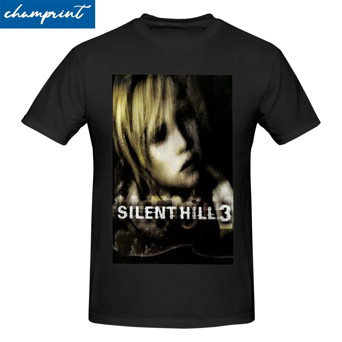 Fashion Horror Silent Hill 3 Magliette Uomo 100% Cotone Manica Corta Gioco O-Collo Top