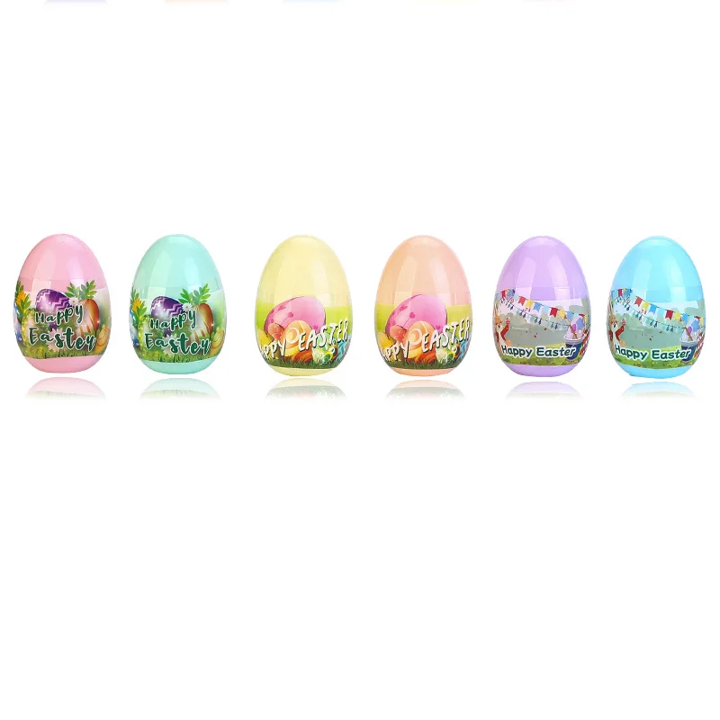 10Pcs Mini Cute Easter Twister Egg Surprise Egg Toys Creative Kids Easter Birthday Party Raffle Twister Toy Small Toy Inside