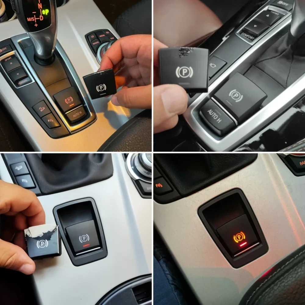 Electronic Parking Brake Switch Auto P Button Cover