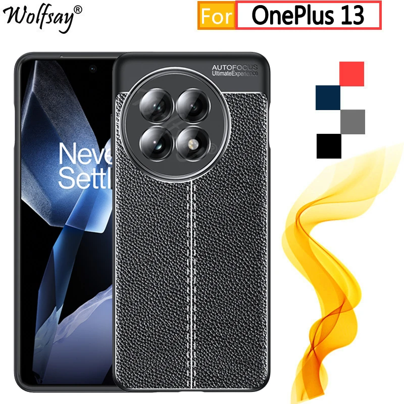 Oneplus 13 Back For OnePlus 13 Case For OnePlus 13 5G Bumper Anti-knock Rubber Housings ...