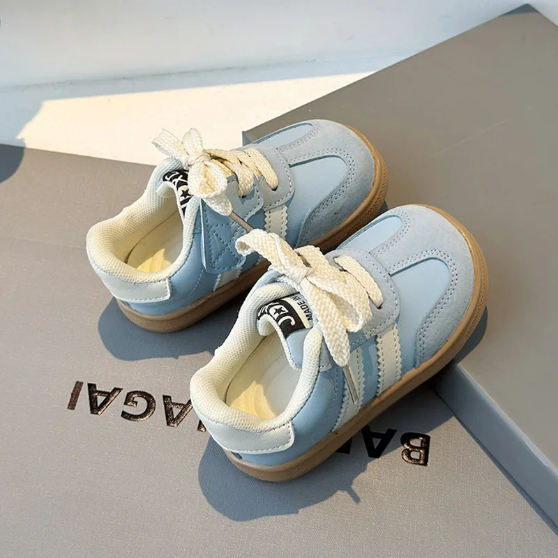 PU-Leder-Sneaker für Kinder, wasserdicht, trendige modische Kinderschuhe, rutschfeste Sportschuhe für Kinder – Detail 33