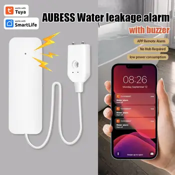 Tuya WiFi / Water Leakage Alarms Sensor Smart Home Security Protection Water Leak Detector Flood Overflow Alarm System 1