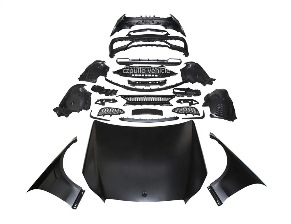 

PP Material 2010-2015 For Mercedes Benz E Class W212 AMG E63 front bumper and grille body kit