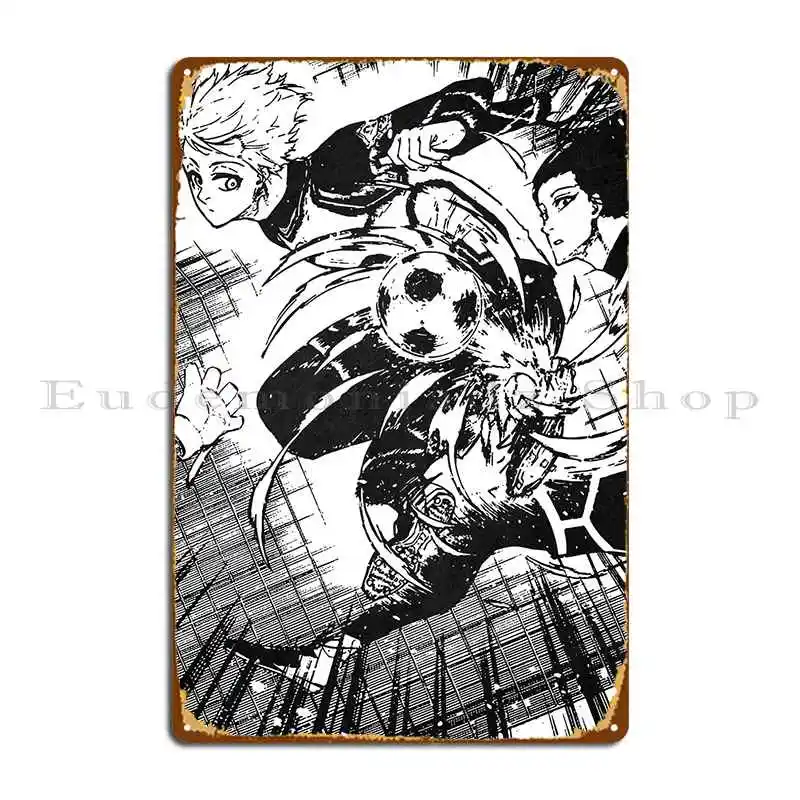 Blue Lock Metal Sign Pub Printing Wall Decor Party Wall Pub Tin Sign Poster