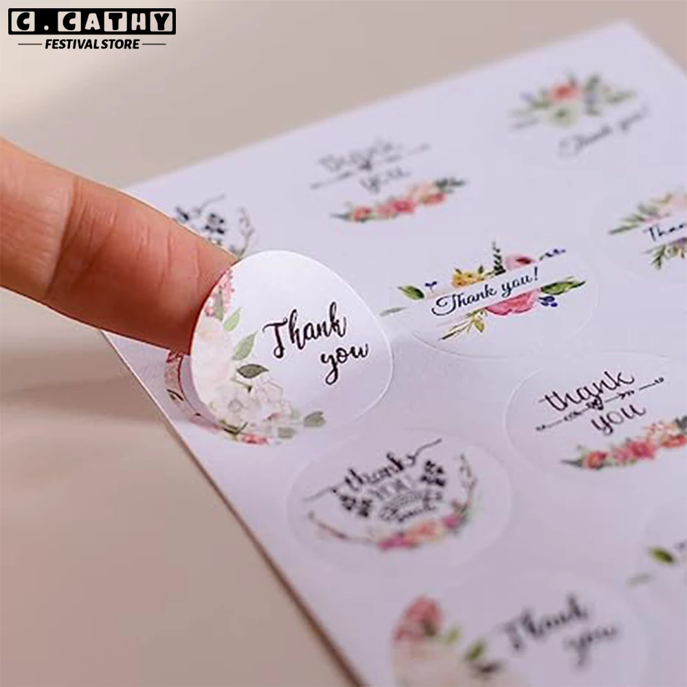 AWUSA Custom Stickers Personalized Labels - Customized Stickers with Any Design Image Logo Text,Custom Thank You Label Stickers,Custom Stickers for