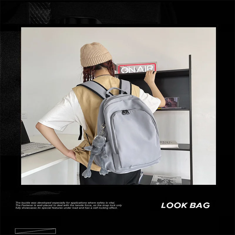 Anime Demon Slayer Tokitou Muichirou Kanroji Mitsuri Backpack Schoolbag Teenarges Cartoon Laptop Bag Outdoor Bags Travel Mochila