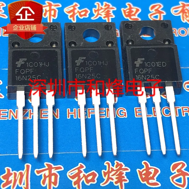 

5PCS-10PCS FQPF16N25C TO-220F 15.6A 250V New And Original On Stock