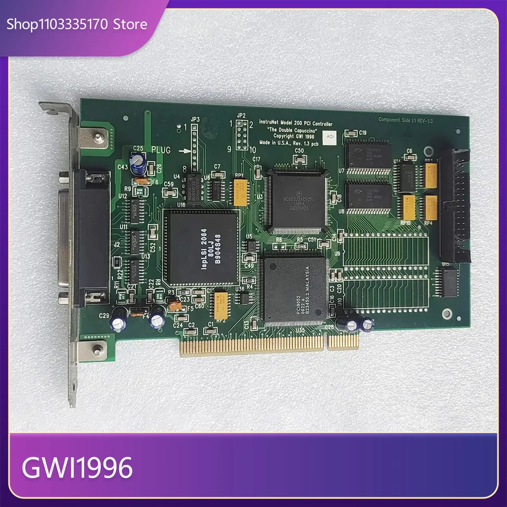 For InstruNet 200 PCI SN52209 Industrial Control Card Acquisition Card GWI1996 1 For InstruNet 200 PCI SN52209 Industrial Control Card Acquisition Card GWI1996