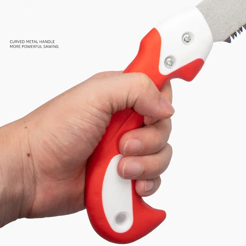 Handsaw Sharp Pruning Shear Reciprocating Waist Saw Cutter For Garden Fruit Tree Woodworking Trimming Tool With Protective Cover