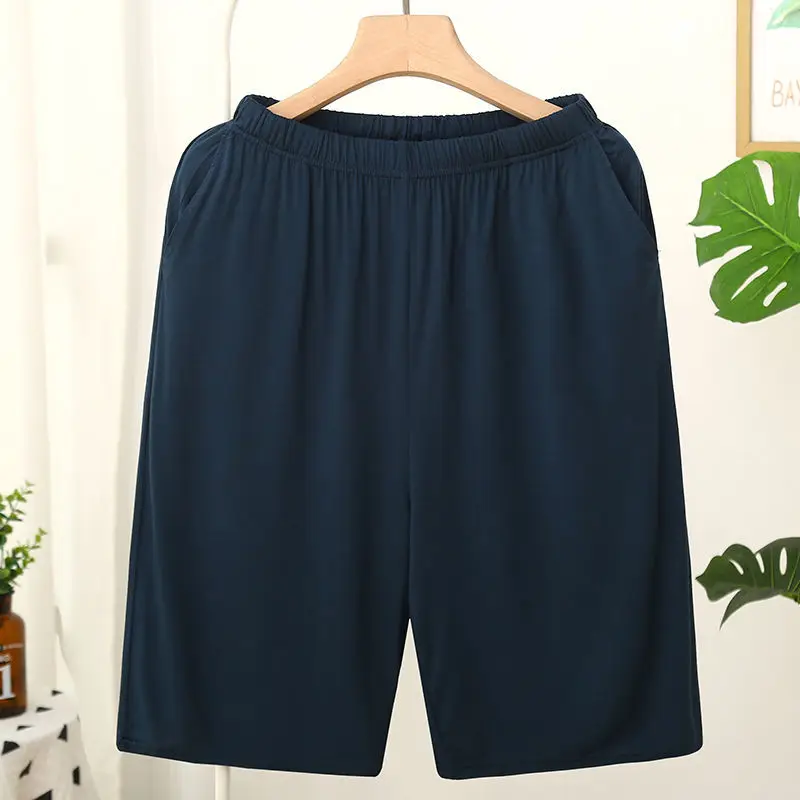 Homme Short Mens Jogging Casual Sweatpant Men size 6XL Breathable Home shorts Beach Solid Cotton Shorts Men Striped Panties 6