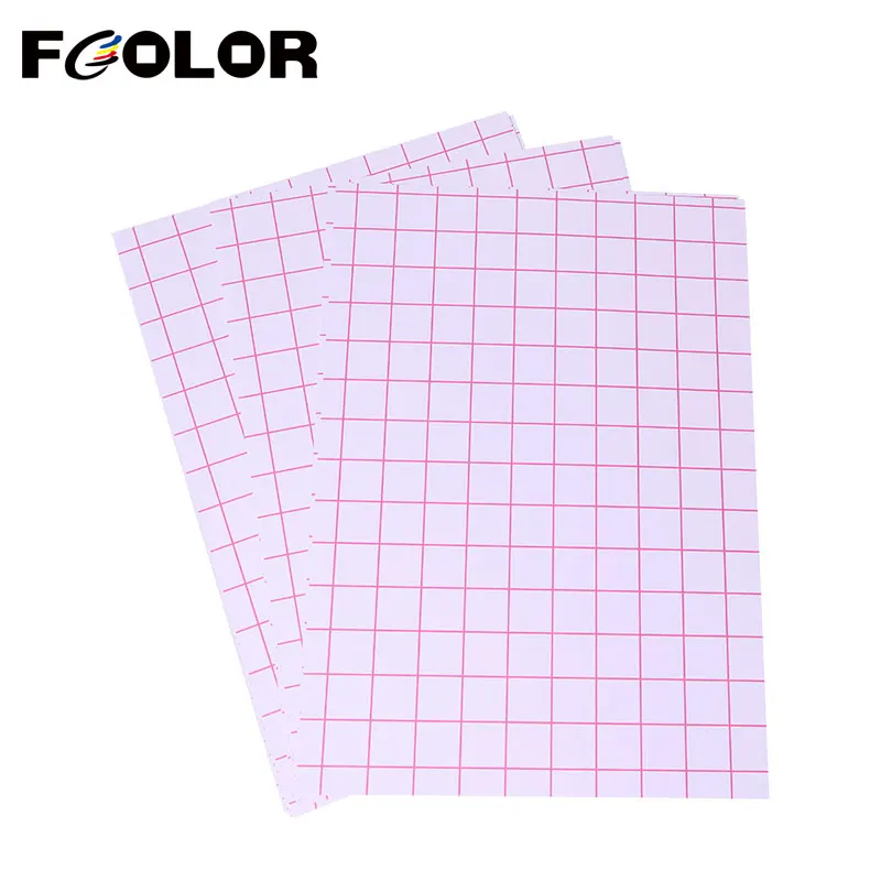 Fcolor 20 sheets/pack A4 Inkjet Heat Transfer Sublimation Paper Light Color Cotton Fabric T-Shirt Transfer Paper