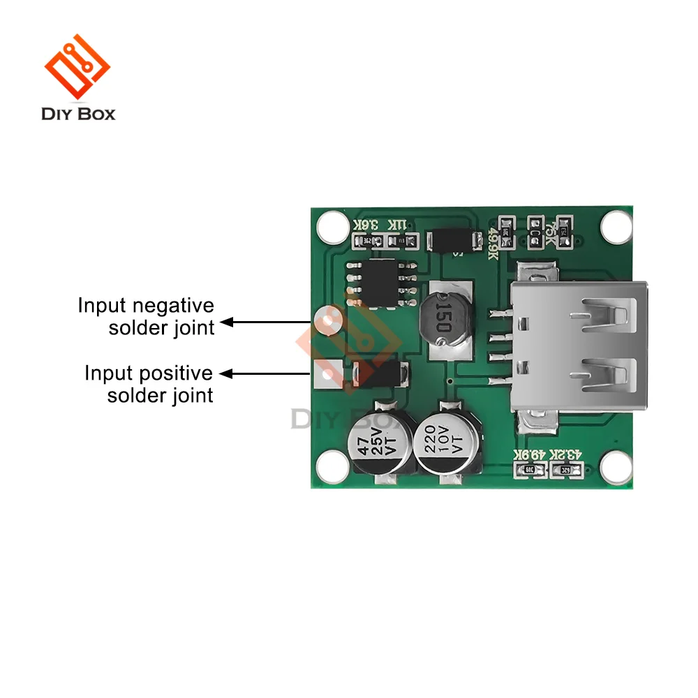 5V 2A pannello solare Power Bank carica USB regolatore di tensione regolatore di controllo di ricarica Volt Kit fai da te per Smart Phone Home - immagine 5