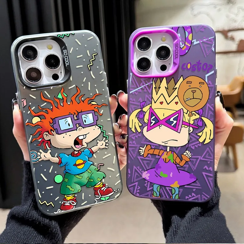 Cartoon Funny Rugrats Anti-Fall Matte Phone Case