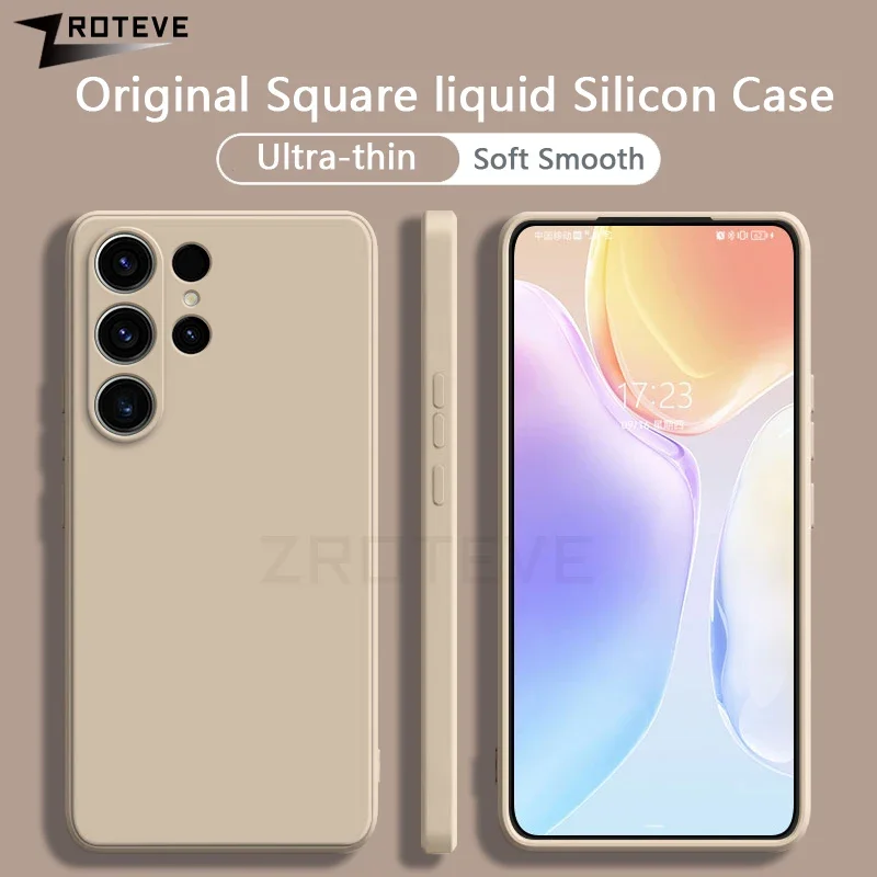 Silky Liquid Silicone Shockproof Phone Case – ZROTEVE