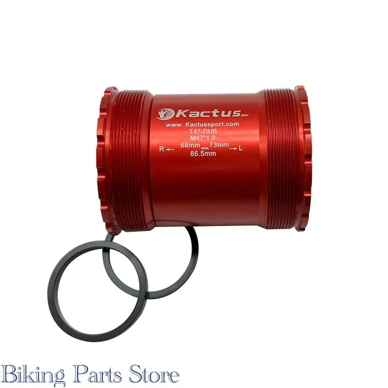 

Kactus T47-Dub Bike Ceramic Bearing Bottom Bracket Width T47 68-73Mm M47 Threaded Bb For Trek Frame Sram Rotor Aldhu24 Cranksets
