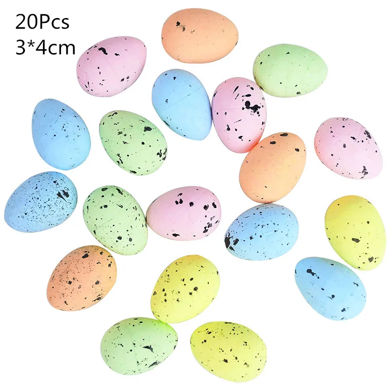 Ghirlanda Pasquale In Legno Con Uova Colorate E Coniglietto - Cartello Decorativo Per Porta D'Ingresso, Happy Easter - 5
