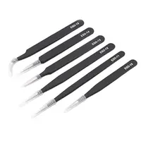 Elbow Straight Head Pointed Tweezers Model Making Tool Multi-Functional Tweezers Models Diorama Kit Hobby Toys Hobbies 2
