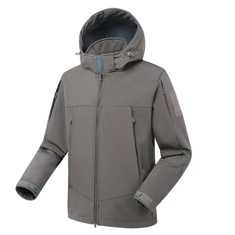 Escursionismo Uomo Giacca Impermeabile Army Fleece Warm Military Jacket Men Tactical Outdoor Wind Protection Fishing Men Jacket Winter