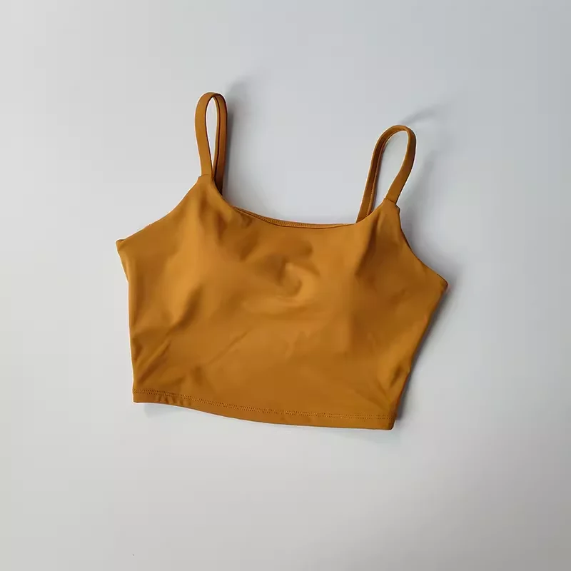 Womens Push Up Sports Bra - Breathable Fitness Vest for Gym  Yoga