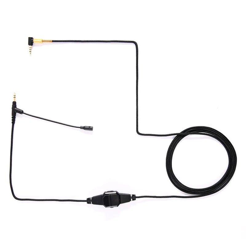 3,5mm Boom Kopfhörer kabel geeignet für ATH-MSR7 h6 h9 V-MODA Headset Computer Mikrofon Spiel kabel zum Skype ps4 Xbox PC-Handys – Detail 2