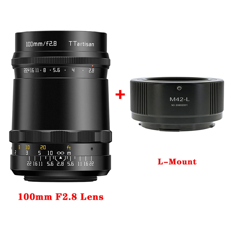 TTArtisan 100mm F2.8 バブルボケレンズ (M42用) TTArtisan 100mm F2.8 MF フルフレーム ソープバブル ボケ味