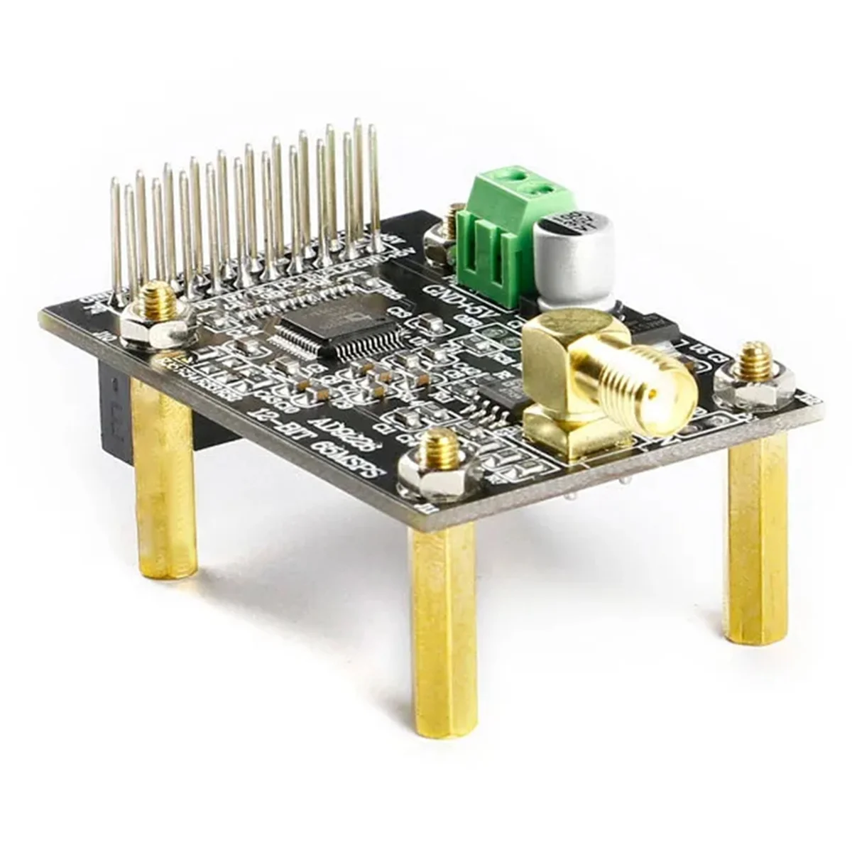A40I AD9226 고속 ADC 모듈 신호 수집 아날로그-디지털 변환 PCB 65M 샘플링 FPGA 개발 보드